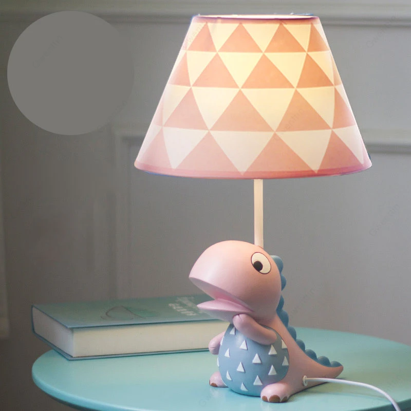 Настольные лампы с рисунком динозавра для спальни детская комната мальчиков
