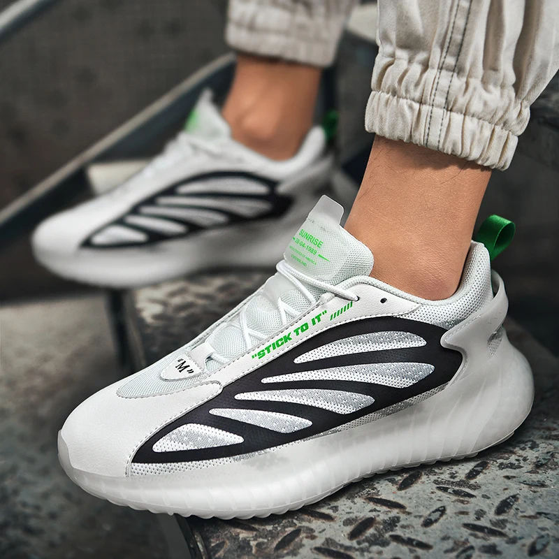 

New Fashion Summer Running Shoes Men Comfortable Outdoor Sports Shoes High-quality Indoor Gym Shoes Breathable Chunky Sneakers
