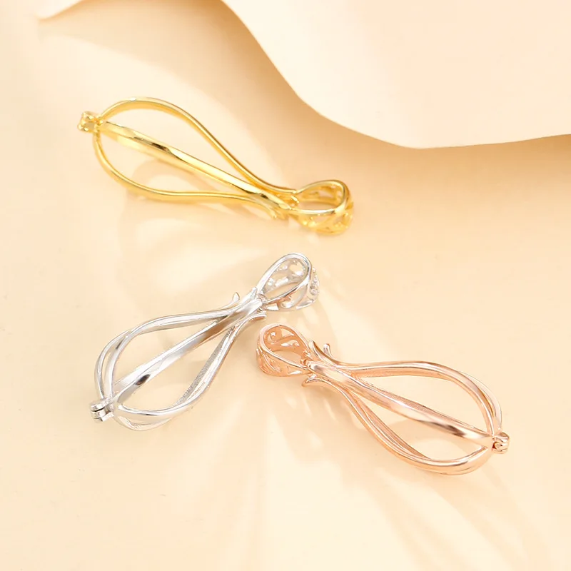 6 7 8 9 10mm Round 925 Sterling Silver Pendant Blank Cabochon Base Setting Bezel DIY Jewelry Making Component Accessories