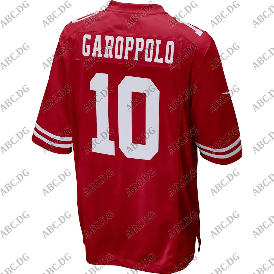 

Men Women Kid Youth San Francisco Jimmy Garoppolo Scarlet Game Player Jersey