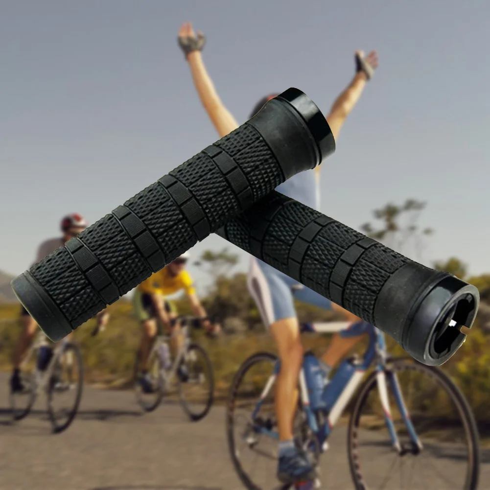 1 пара фиксированный велосипедный мягкий захват с замком Противоскользящий