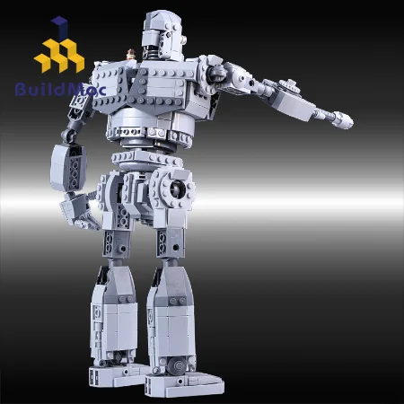 

New MOC Robot Fit The Iron Robot Technic City Figures Giant Model Building Blocks Bricks Kids Toys Boy Gifts Birthday