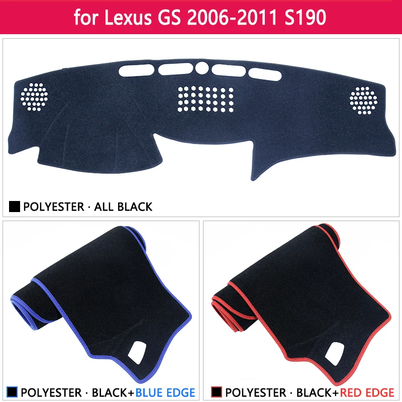 Для Lexus GS GS300 GS430 GS450h GS350 GS460 2006 ~ 2011 Противоскользящий коврик приборной панели