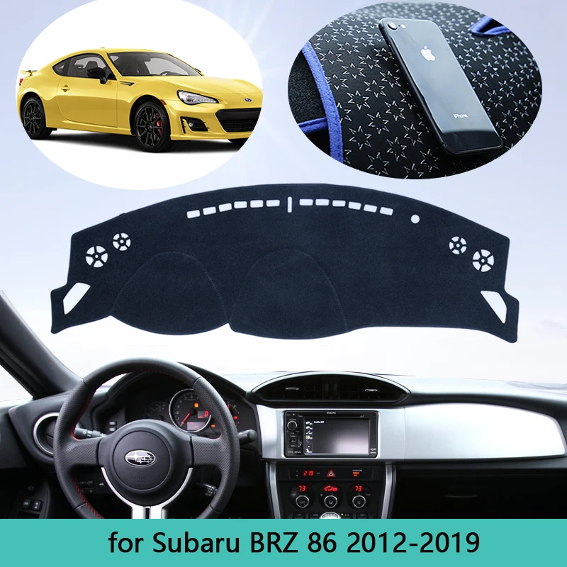 Для Toyota 86 GT86 FT86 Scion FR-S Subaru BRZ 2012 ~ 2019 автомобильный коврик для приборной панели