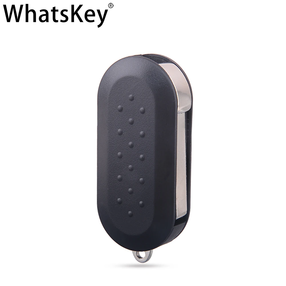 Запасной чехол для автомобильного ключа с тремя кнопками WhatsKey Fiat 500 Punto Ducato Bravo Panda