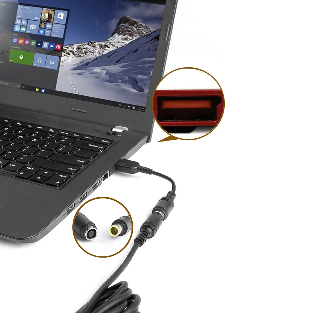 Адаптер питания для ноутбука соединительный кабель шнур Lenovo Yoga 700 900 3 Pro 4 900-13 900-131SK