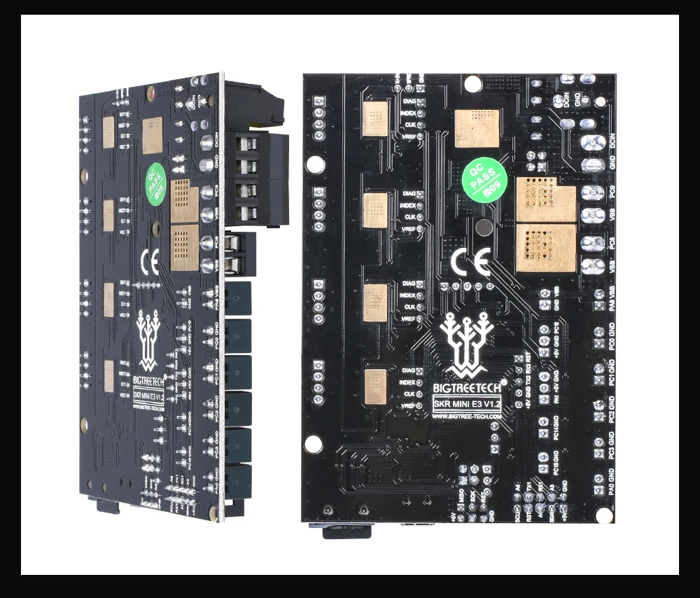 BIGTREETECH SKR mini E3 V1.2 плата управления 32 бит+ TMC2209 UART+ TFT35 V2.0 сенсорный экран для Ender 3/5 SKR V1.3 части 3d принтера