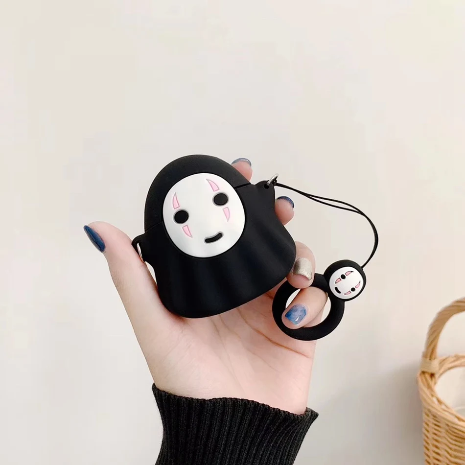 607 3D Дельфин чехол для наушников Airpods 2 чехол силиконовый КИТ чехол для Airpods чехол Цветок для наушников чехол для наушников кольцо ремень - Цвет: 607