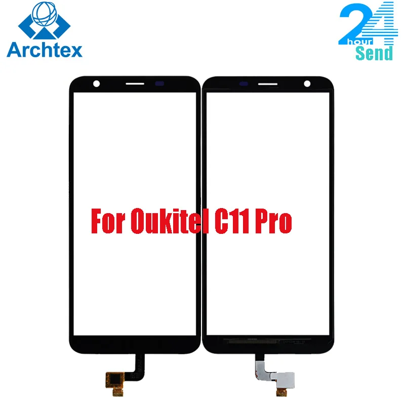 

Панель сенсорного экрана для Oukitel C11 Pro, стекло с дигитайзером для объектива, датчик для Oukitel C11 Pro Touch TP + инструменты, 100% испытательный запас