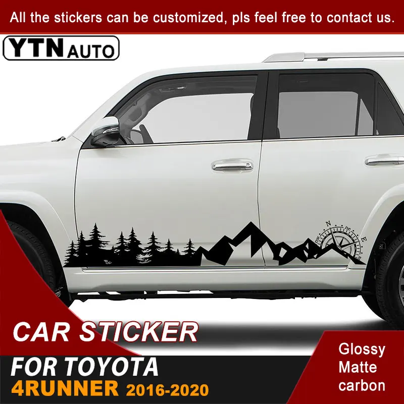 Наклейки для автомобиля боковой двери лесные Приключения графических виниловые