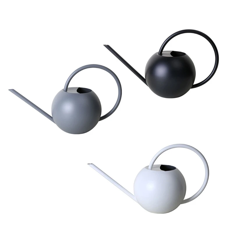 

1L Stainless Steel Watering Can Garden Flower Plants Long Mouth Sprinkling Pot Dropshipping