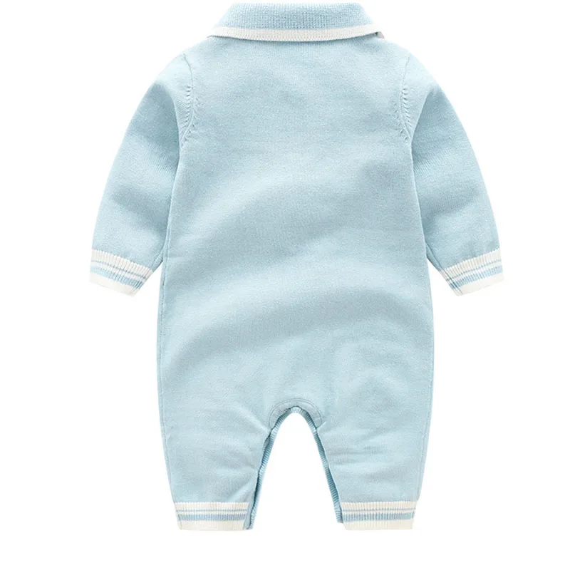 Комбинезон для маленьких мальчиков Хлопковая одежда новорожденных и девочек 3 18
