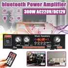 12V 220V автомобильный аудио бас усилитель сабвуфера Hi-Fi стерео Bluetooth цифровой мощный автомобильный усилитель аудио Проекторы для домашнего кинотеатра