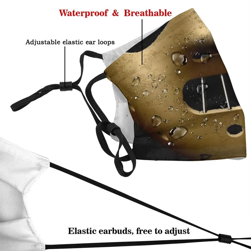 Hannibal Lecter Protective Face Mask Funny Print Reusable Pm2.1063 Filter Silence Lambs Horror Movie | Аксессуары для одежды