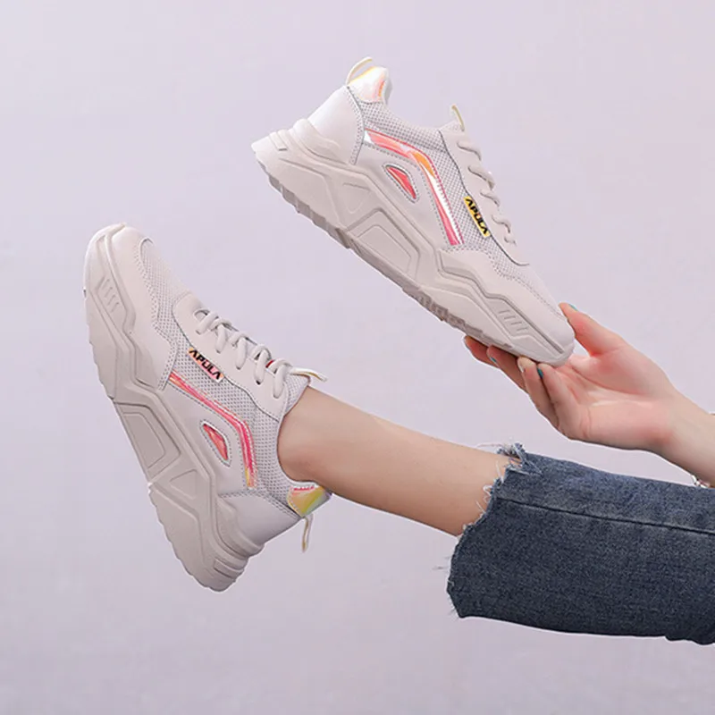 Модная женская обувь SHOFORT 2020 весенние повседневные кроссовки спортивная Zapatos Mujer