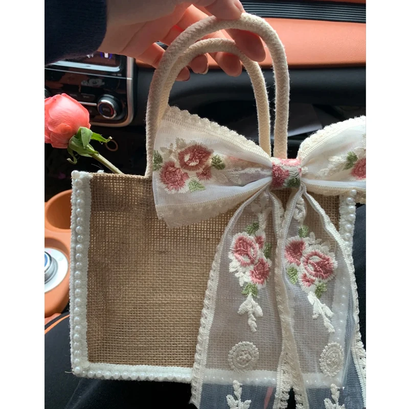 

9cm Wide Lace Ribbon Floral Embroidery Fabric For Bow Diy Crafts Dress Home Curtain Bag Decorative Sewing Accessories Trimming