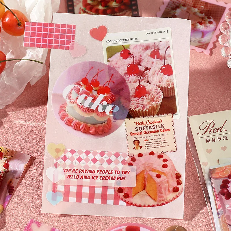 

Наклейки на день рождения, 40 шт., милые наклейки для запечатывания торта на день рождения, стикеры "День рождения" для детей и взрослых, скрап...