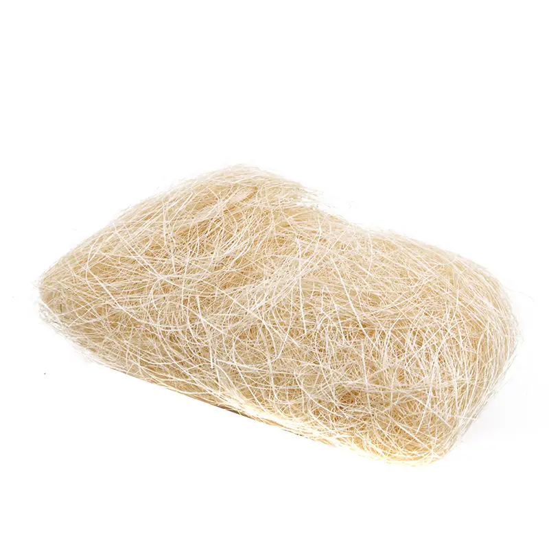 Натуральный Неокрашенный джут из рафии в подарок/стандартный материал