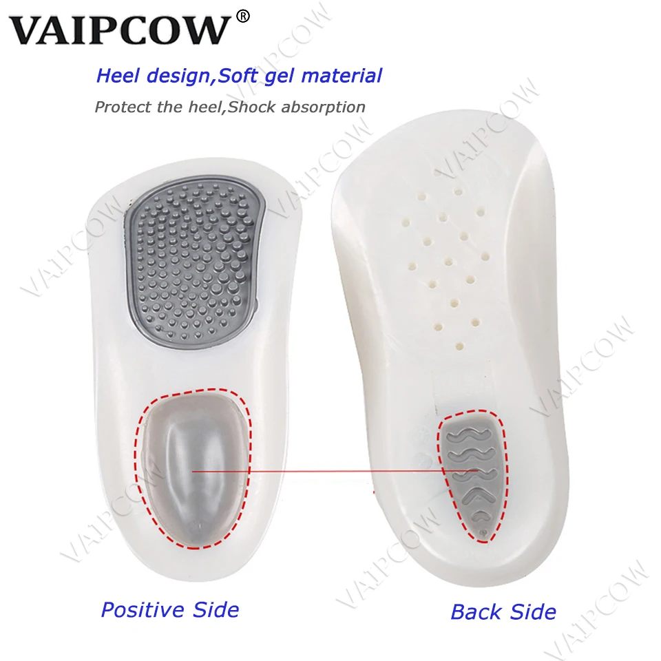 Flatfoot Orthotics Cubitus Varus Orthopedic Insoles for Falt Feet Pads Arch Support Orthopedic Cushion Massage insert Orthotic