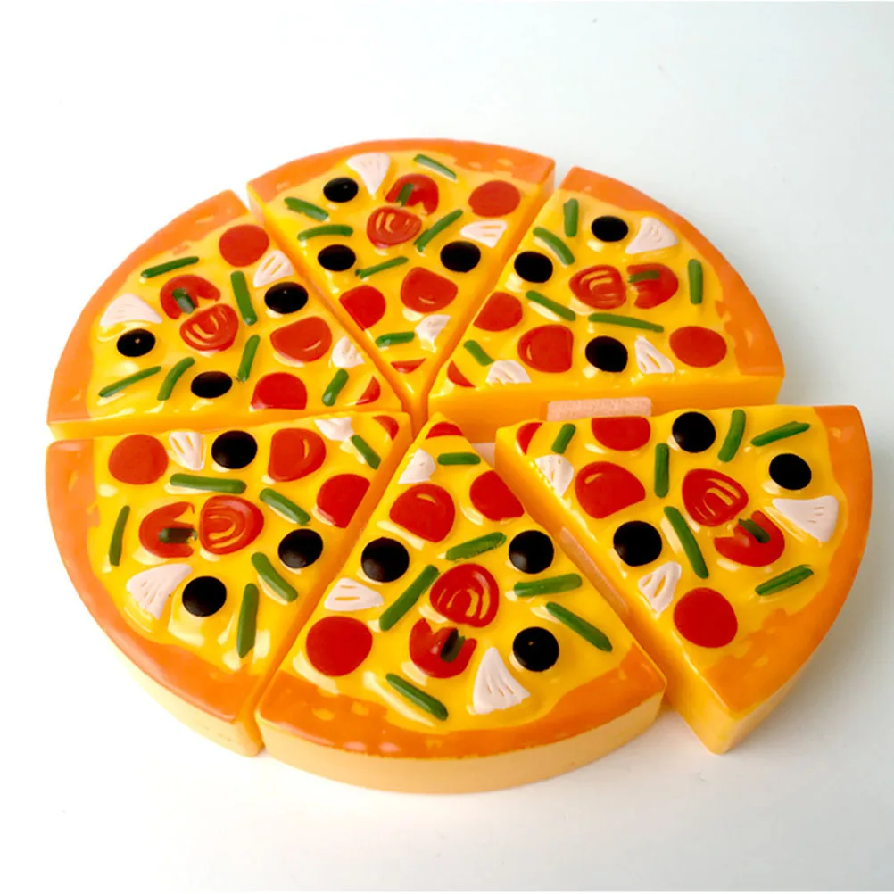 6 шт./компл. детский дом имитация кухни пиццы вид ужин еда игрушка детская игра в