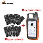 Xhorse VVDI Key Tool Max Key программатор с 10 шт. универсальных проводов XKB501EN дистанционный ключ получить бесплатный ID48 96 бит функция
