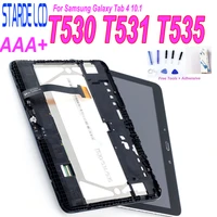 starde replacement lcd for samsung galaxy tab 4 10 1 t530 t531 t533 t535 lcd display touch screen digitizer assembly frame parts