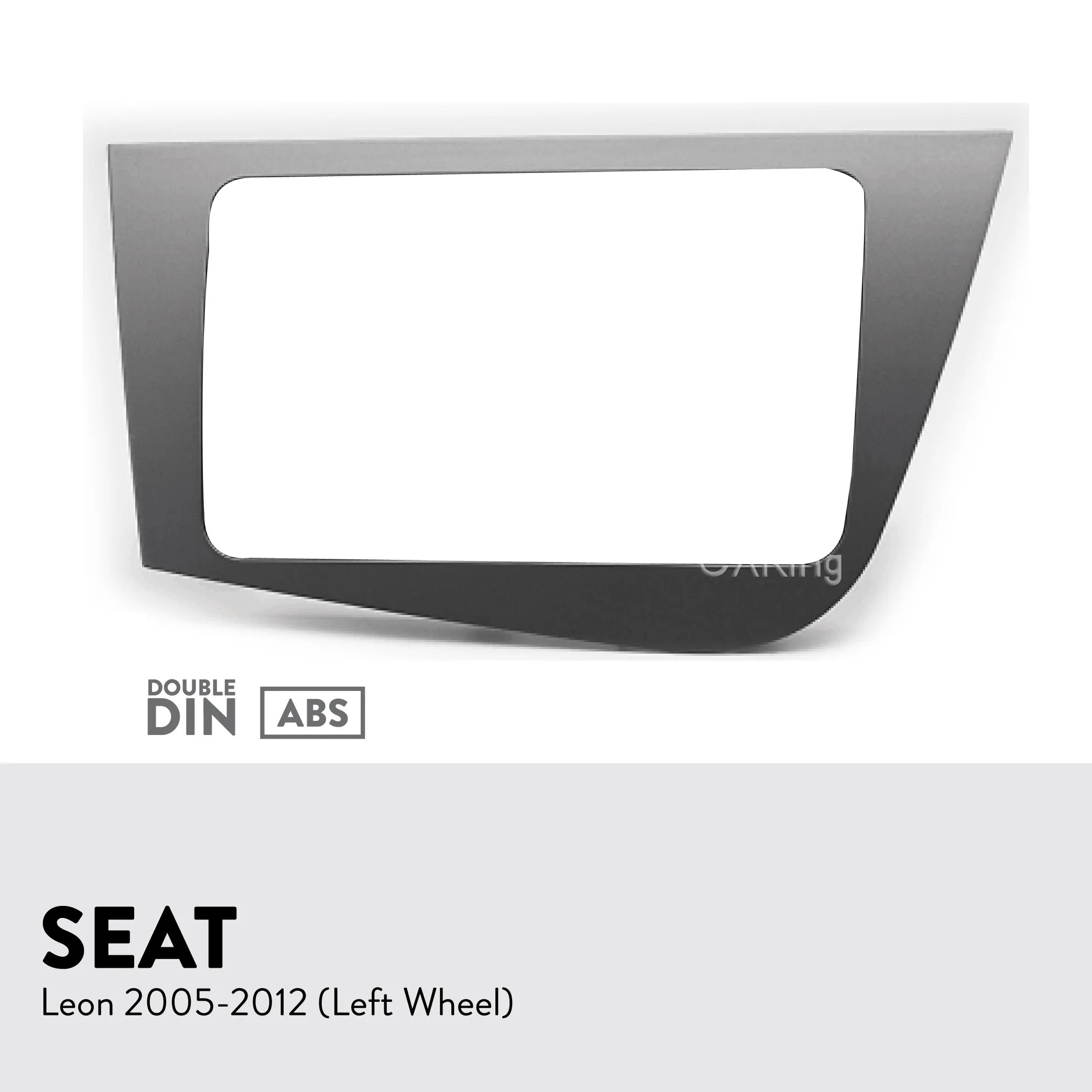 Автомобильная фасция Радио панель для SEAT Leon 2005 2012 (левое колесо) Набор Фитингов