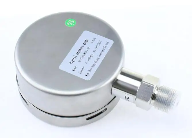 HC-YS100 Stainless Steel Intelligent Battery Digital Pressure Gauge High Precision Seismic Water Pres | Инструменты