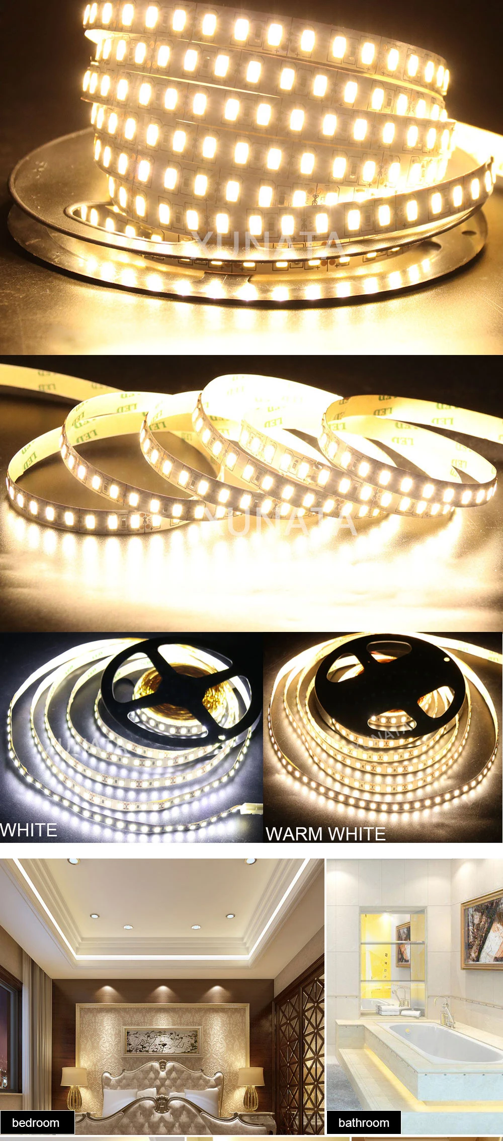 5630SMD Светодиодная лента DC12V 5730 120 светодиодный s/m не водонепроницаемый светодиодный светильник 50 см 1 м 2 м 3 м 4 м 5 м гибкая светодиодная лента под шкаф светильник