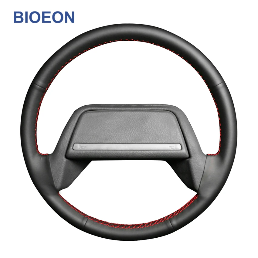 

Black Artificial Leather Car Steering Wheel Cover for Lada 2114 2001-2013 2108 2115 2110 2111 2112 2113 2120 21099 1997-2009