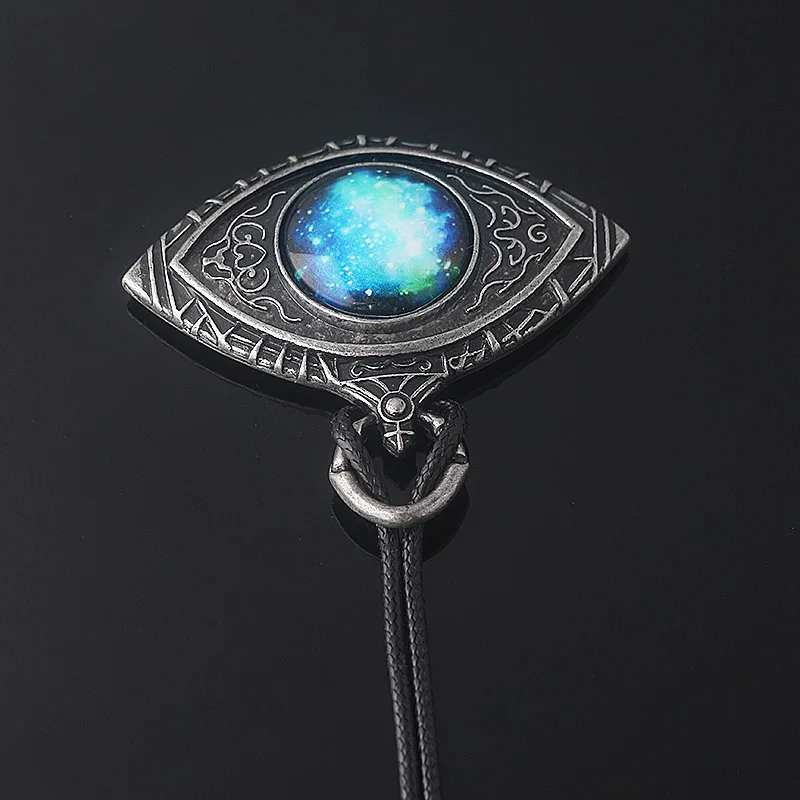 Популярные игры кровяное ожерелье ворона значок охотника женщин мужчин Мода