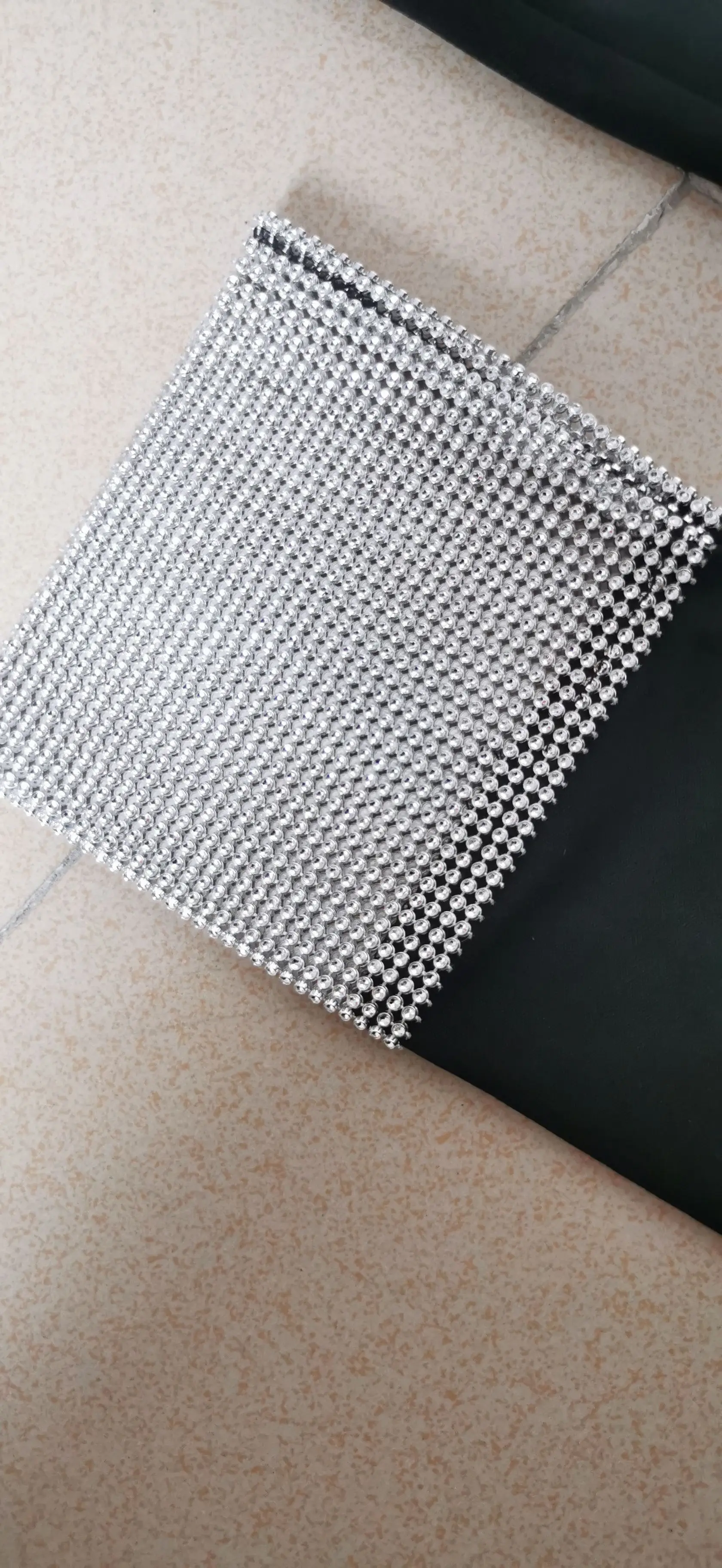 

Womne Long Sleeve Diamond Embellished Jumpsuit Casual Slim Party Overalls Jumpsuits