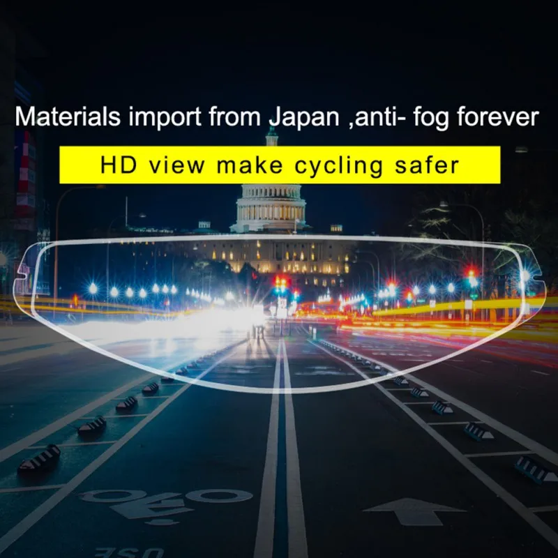 Козырек для мотоциклетного шлема Balight противотуманная пленка противотуманные