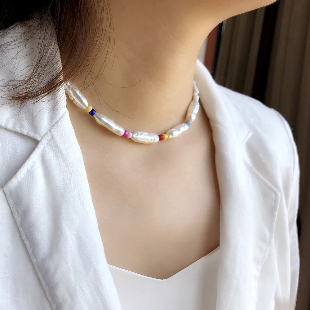 Новый бренд Yumfeel ожерелье с буквенным алфавитом и надписью Love имитация жемчуга