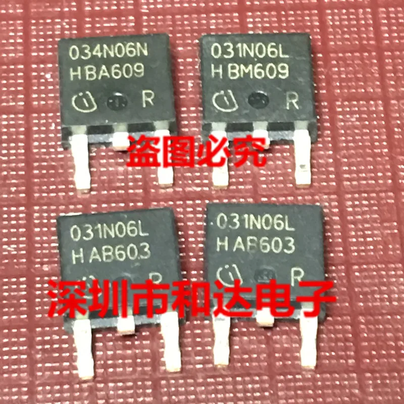 

031N06L IPD031N06L3G TO-252 60V 100A