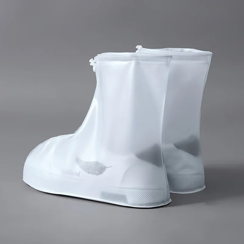 

Unisex Adjustable Thickened Rainproof Shoe Cover PVC Non-slip Waterproof Wear-Resistant Portable Shoe Cover