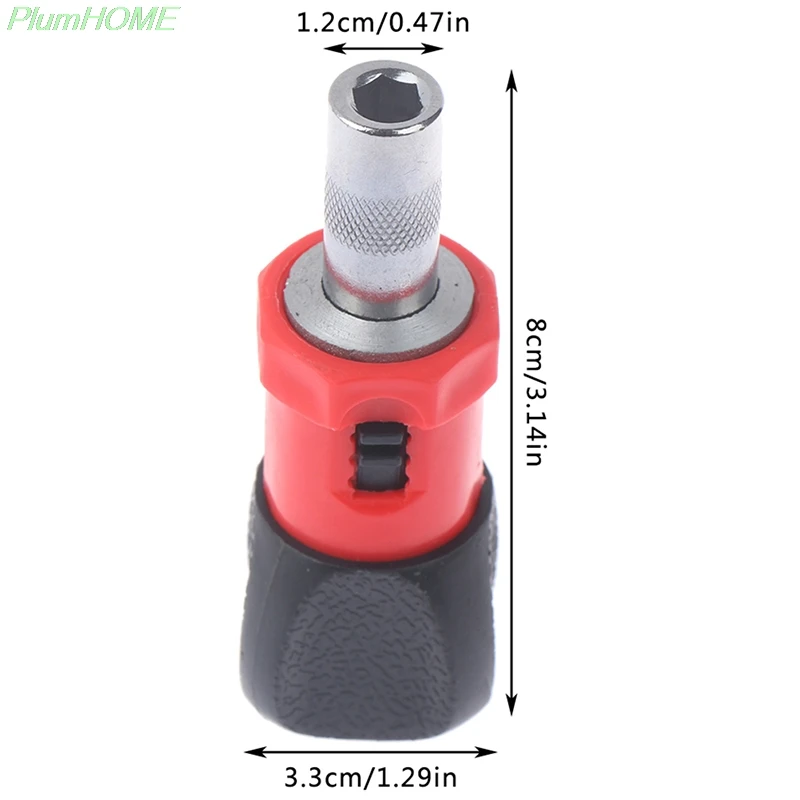 

New Carbon Steel Key Ratchet Screwdriver Wrench Handle Ratchet Socket Screw Driver 6.35mm