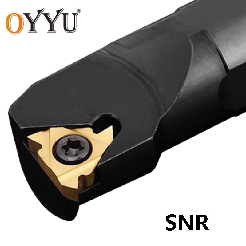 

OYYU SNR SNR0016Q16 SNR0020R16 SNR0012M11 SNR0025S16 SNR0025S22 SNR0020R22 SNR0007J08 SNR0008K11 SNR0010K11 Turning Toolholder