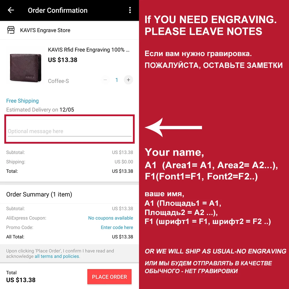 Кошелек KAVIS из натуральной кожи с бесплатной гравировкой мужской портфель Cudan Small