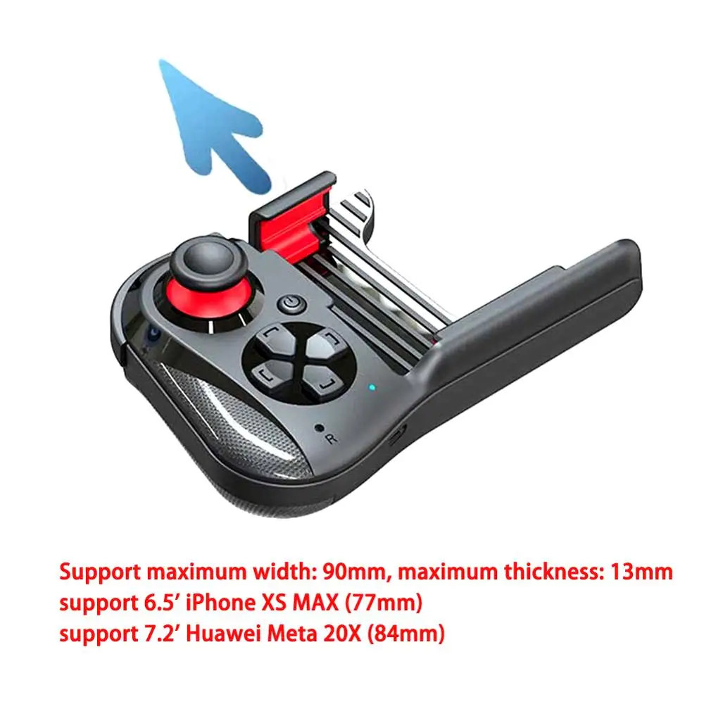 For MOCUTE-059 One-Handed Wireless Bluetooth Gamepad Android IOS Phone PUBG Game Pad Rechargeable Handle | Электроника