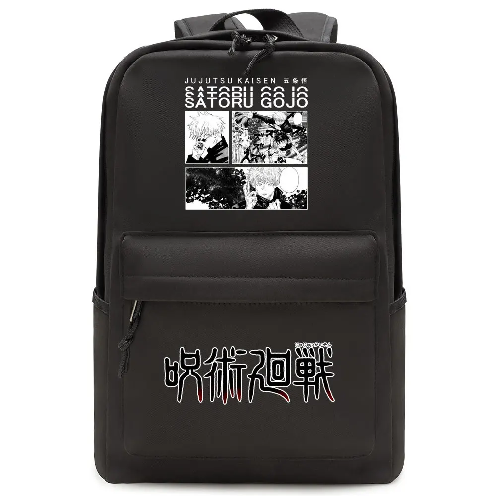

COFUN Anime Jujutsu Kaisen Gojo Satoru Printed Backpack Student Kids School Bag