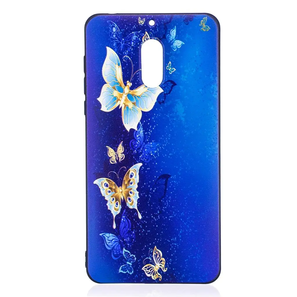 Чехол для Nokia 6 роскошный чехол из ТПУ с милым рисунком чехол-бампер Nokia6 мягкий