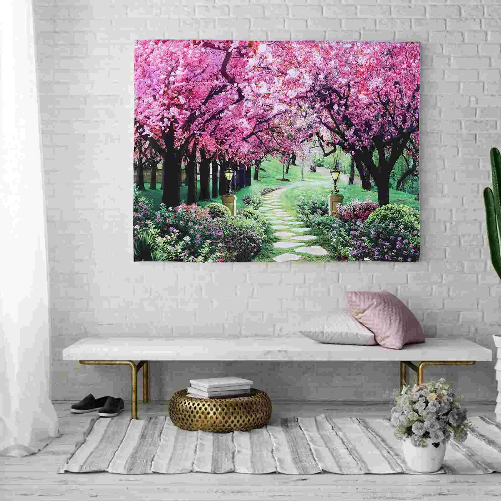 

Декоративное Настенное гобеленовое пляжное полотенце с ландшафтным рисунком