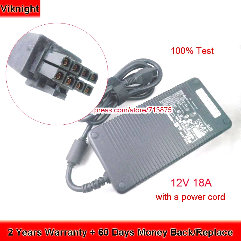 Подлинная 12V 18A M8811 адаптер переменного тока питания для ноутбука Dell D220P-01 DA-2 SX280 GX620 GX745 GX755 GX760 SX760 ADP-220AB B 0M8811 0MK394 8-зубца