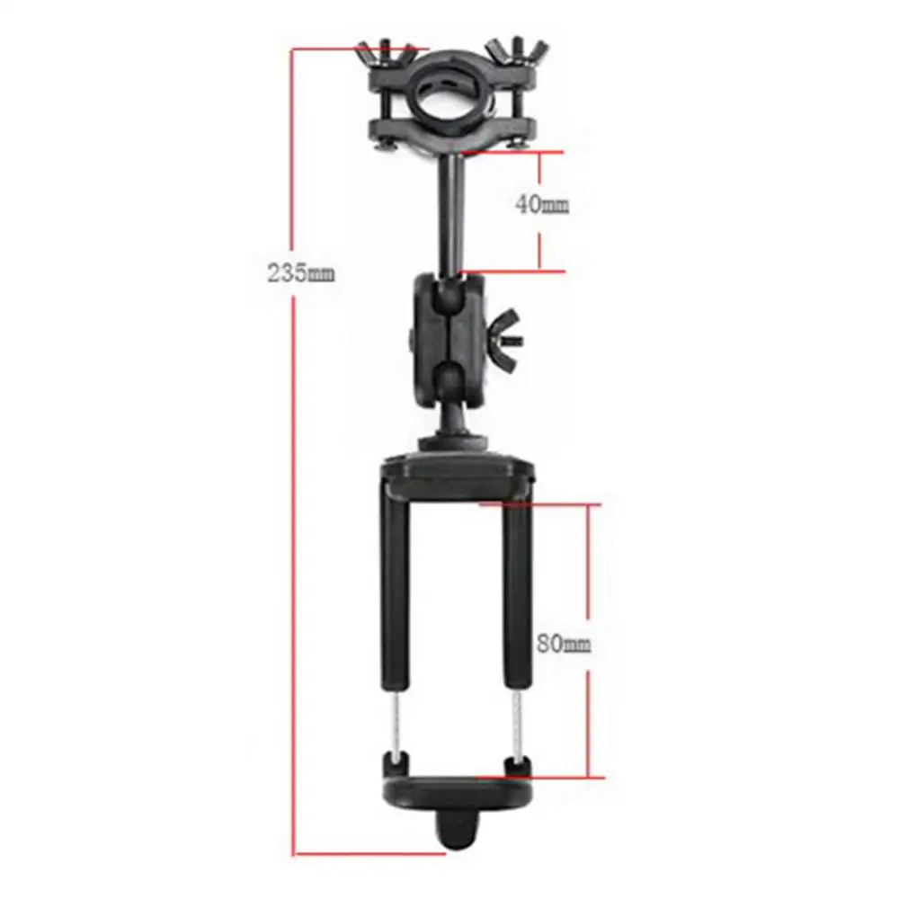 

60% Dropshipping!!Universal 360 Degree Car Rearview Mirror Mount Phone Holder Extension Bracket