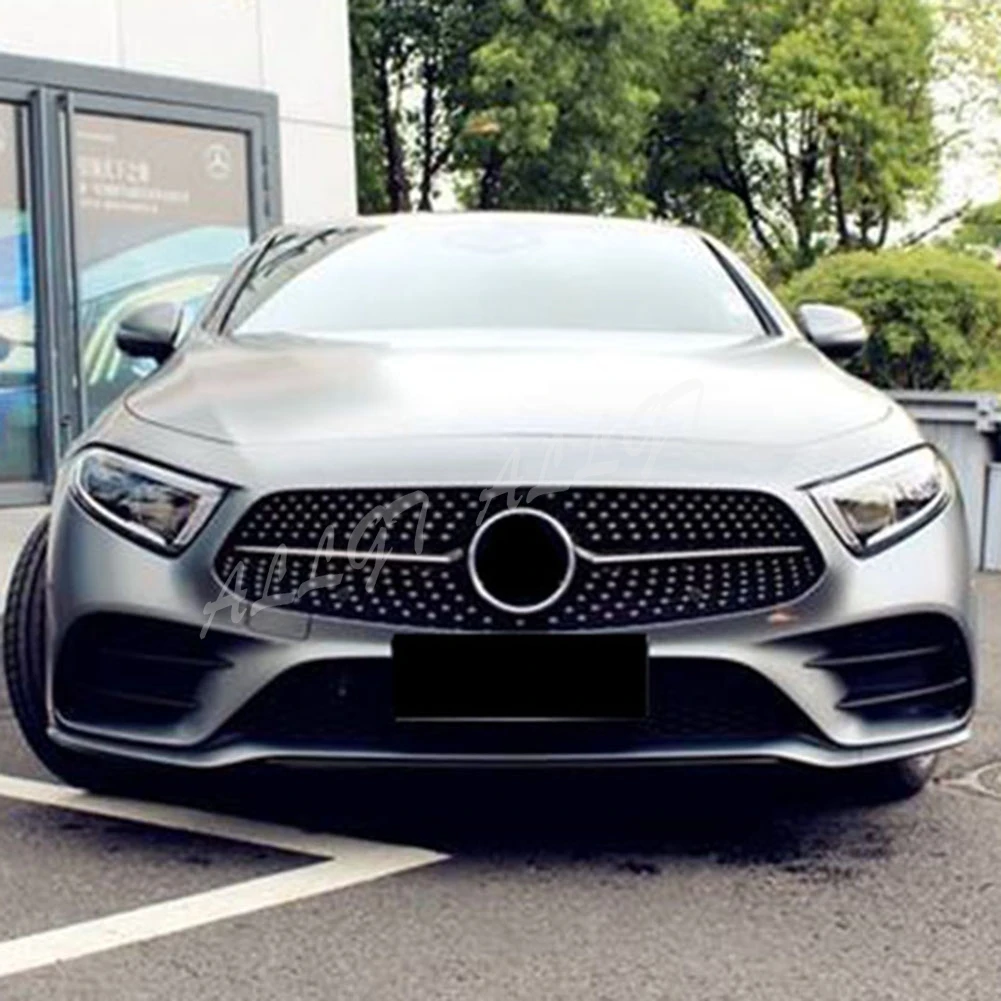 Front Racing Center Grille Facelift Bumper Grill For Mercedes Benz W219 CLS Class 2005 2006 2007 Diamond | Автомобили и мотоциклы