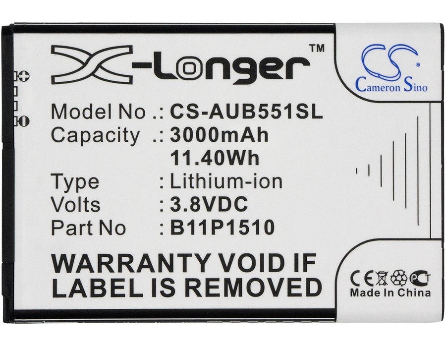 

cameron sino battery for Asus X013DB, Zenfone Go TVB11Bj9c, B11P1510