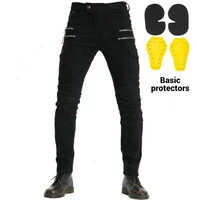 motorcycle pants black motorcycle jeans moto pants riding motorbike protective gear touring trousers motocross for mens pants