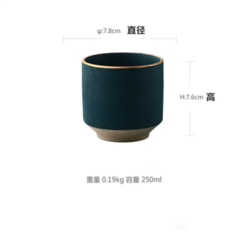 Европейская креативная керамическая кружка чашка для чая простая кофейная