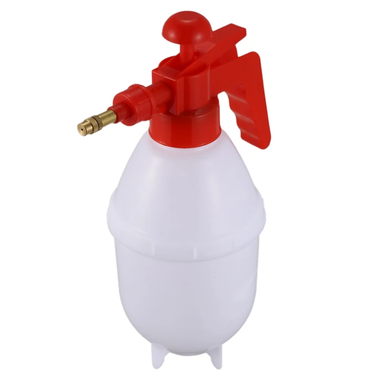 

HOT SALE Red Handle White Body Plastic Water Spray Bottle Pressurized Sprayer